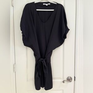 Diane Von Furstenberg black silk dress 4